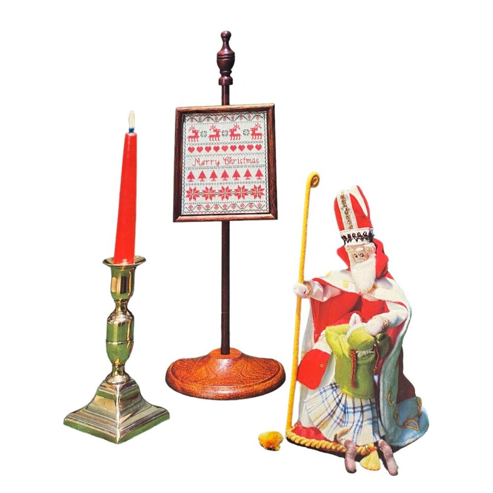 Christmas Heirlooms cross stitch charts collection 1979 Chrismons Noel vintage - Picture 3 of 7